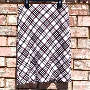 Women’s Express Plaid Pencil Skirt